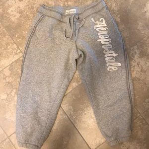 Aeropostale Large cropped sweat pants